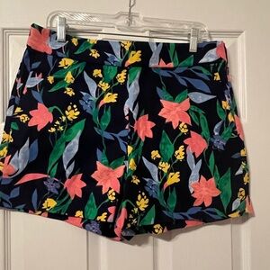Tropical Floral short from JCrew size 12.